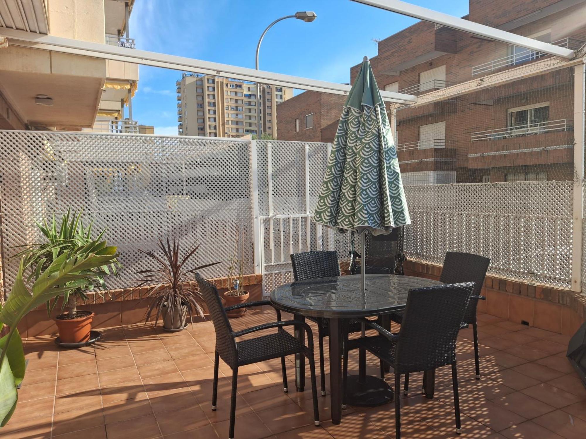 Appartement Proche Mer Avec Piscine Santiago De La Ribera Bagian luar foto