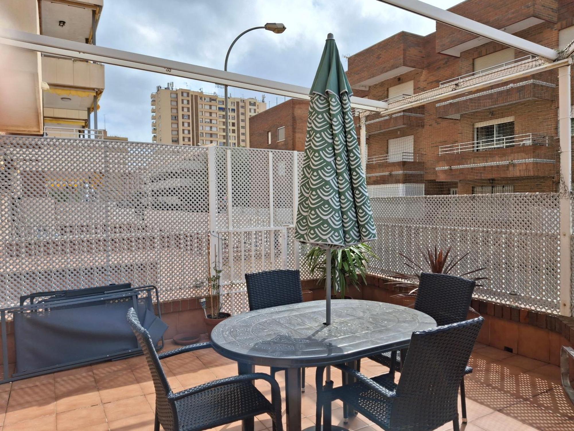 Appartement Proche Mer Avec Piscine Santiago De La Ribera Bagian luar foto